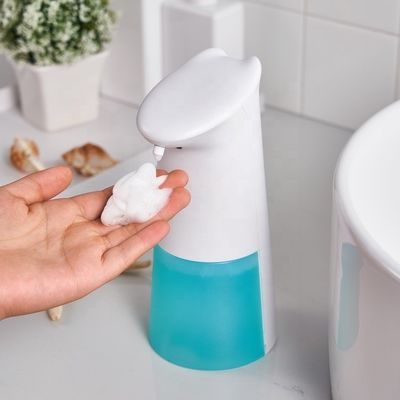 Cuisine ABS Populaire Cute Cat Design Batterie électrique créative sans contact Convient pour les enfants Dispensateur intelligent en mousse à bulles