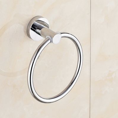 Personnaliser OEM style anneau de serviette d'argent en acier inoxydable pour cuisine accessoire salle de bains classique de surface moderne hôtel technique