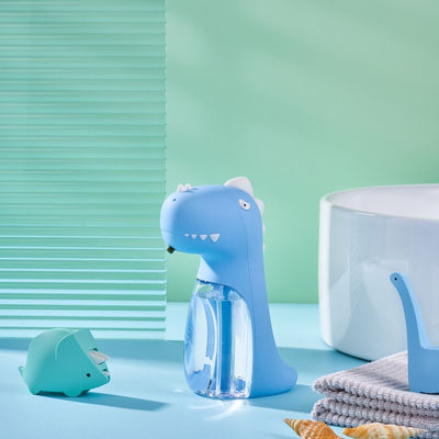 Salle de bains Dinosaure Bureau de musique électrique multi-fonctionnelle Dispenser de savon en mousse automatique 260ml USB Cute