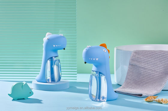 Salle de bains Dinosaure Bureau de musique électrique multi-fonctionnelle Dispenser de savon en mousse automatique 260ml USB Cute