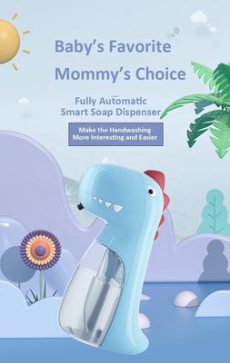 Couvercle en silicone sans contact intégré haut-parleur batterie USB cuisine mousseuse créative OEM IPX4 bébé distributeur intelligent pour salle de bain