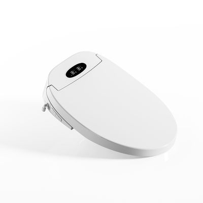 U Shape Soft Close Sanitary Ware Mode de nuit siège de toilette intelligent avec plastique antibactérien haut de gamme et amortisseur intégré