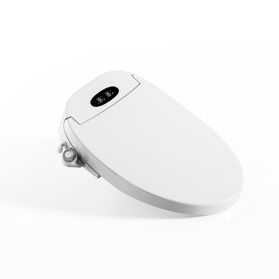 U Shape Soft Close Sanitary Ware Mode de nuit siège de toilette intelligent avec plastique antibactérien haut de gamme et amortisseur intégré