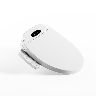 U Shape Soft Close Sanitary Ware Mode de nuit siège de toilette intelligent avec plastique antibactérien haut de gamme et amortisseur intégré